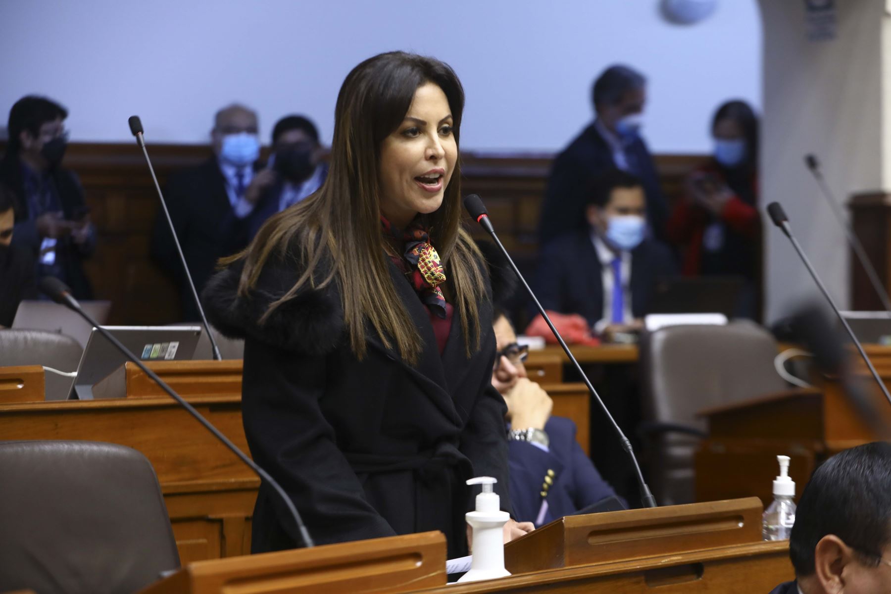 Congresista Patricia Chirinos sigue siendo parte de la bancada de Avanza País. ANDINA/Difusión