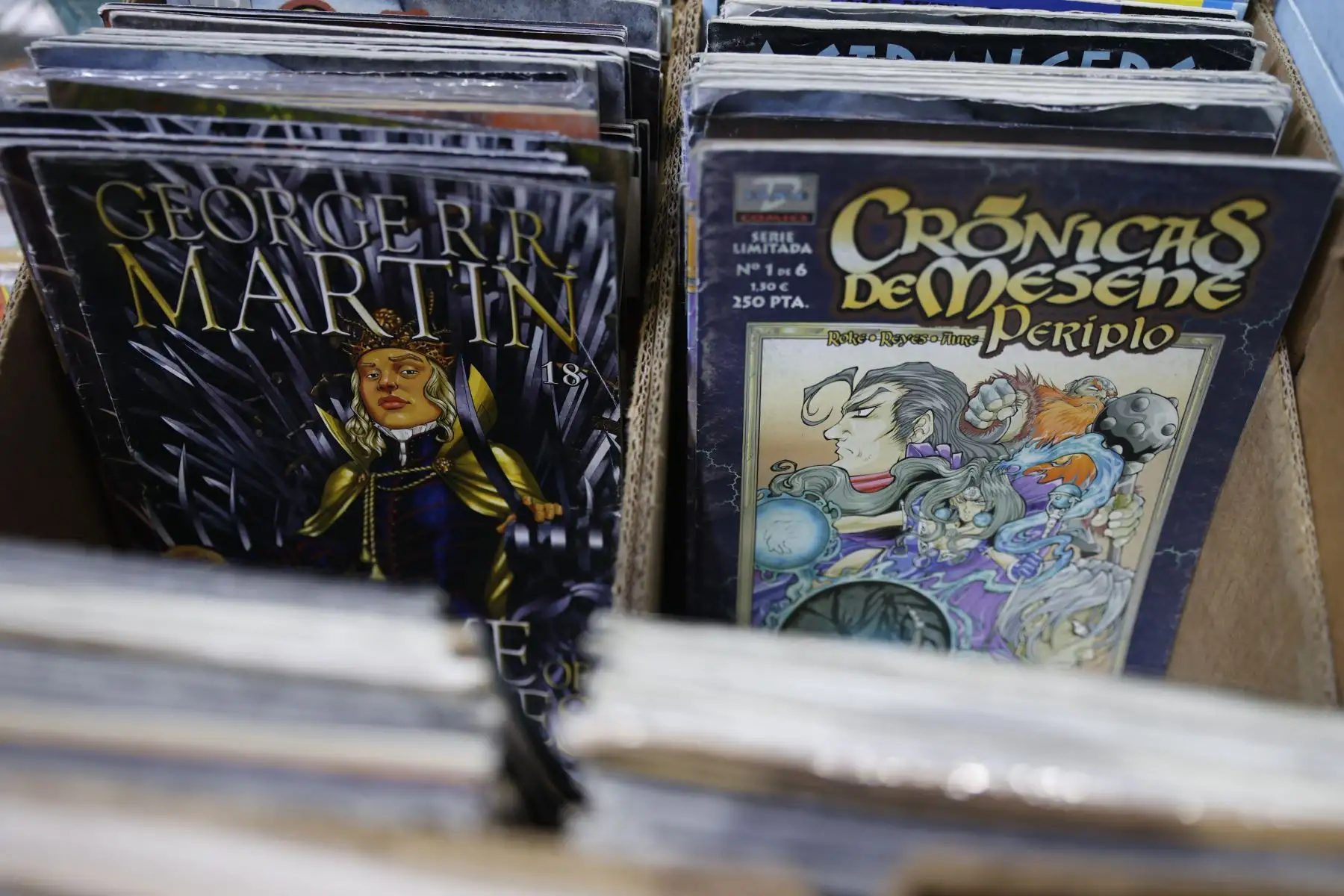 Comics cautivan a lectores limeños en la Feria Internacional del Libro 2022. Foto: ANDINA/Melina Mejía