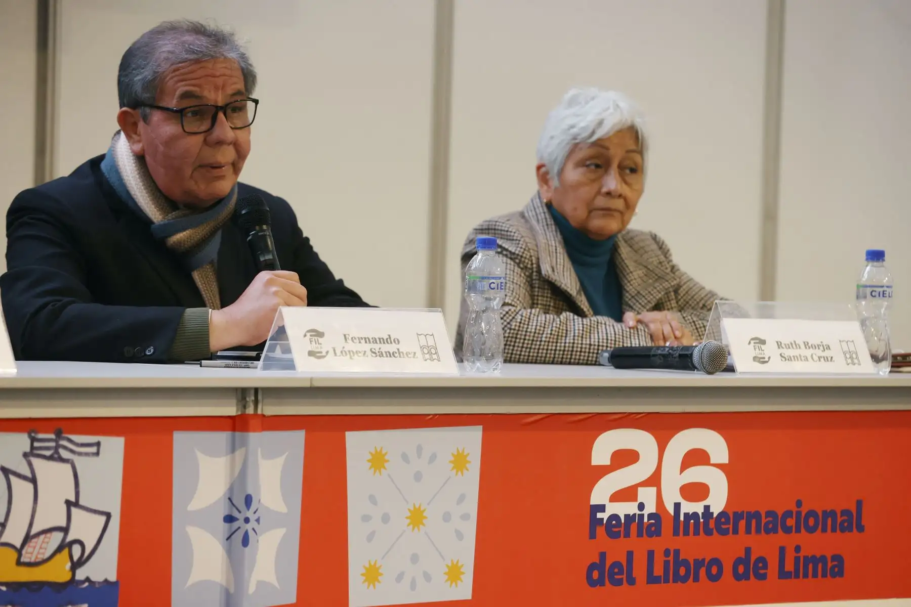Editora Perú organiza  el conversatorio Memoria Peruana para El Mundo: Diario Oficial El Peruano y Otros Casos.
El evento se realizó en la Feria Internacional de Libro 2022 y participaron Fernando López, presidente del Comité Peruano de Memoria del Mundo y Ruth Borja, directora del archivo histórico del Archivo General de la Nación.
Foto: ANDINA/Melina Mejía