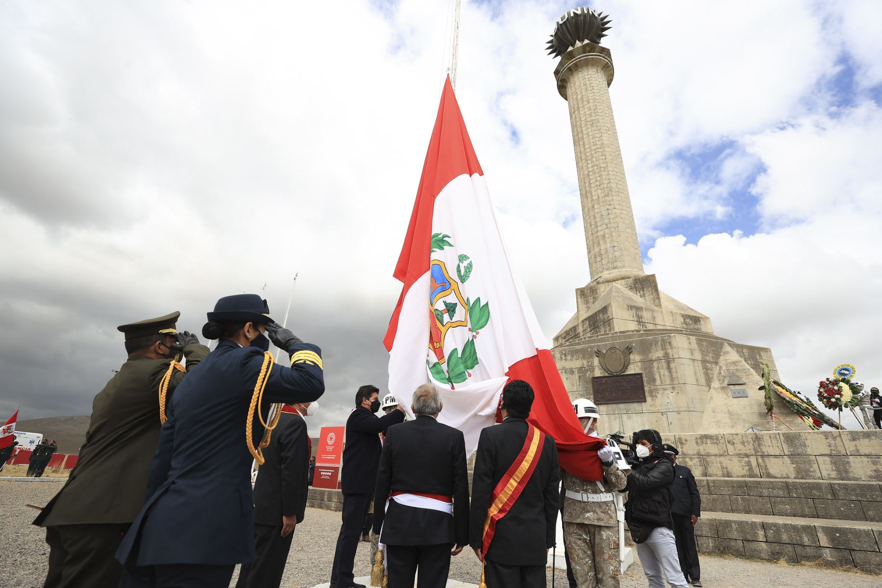 Presidente de la República, Pedro Castillo, participa en ceremonia por el 198° aniversario de la Batalla de Junín.
Foto: ANDINA/Prensa Presidencia