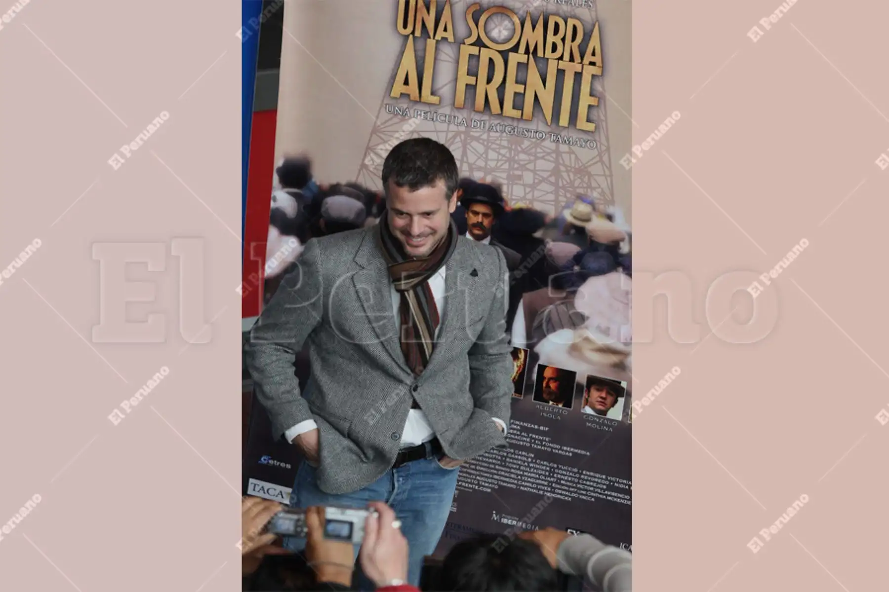 Lima – 10 setiembre 2007 / Presentación de la película peruana “Una sombra al frente” del director Augusto Tamayo. 
Foto: Archivo / El Peruano