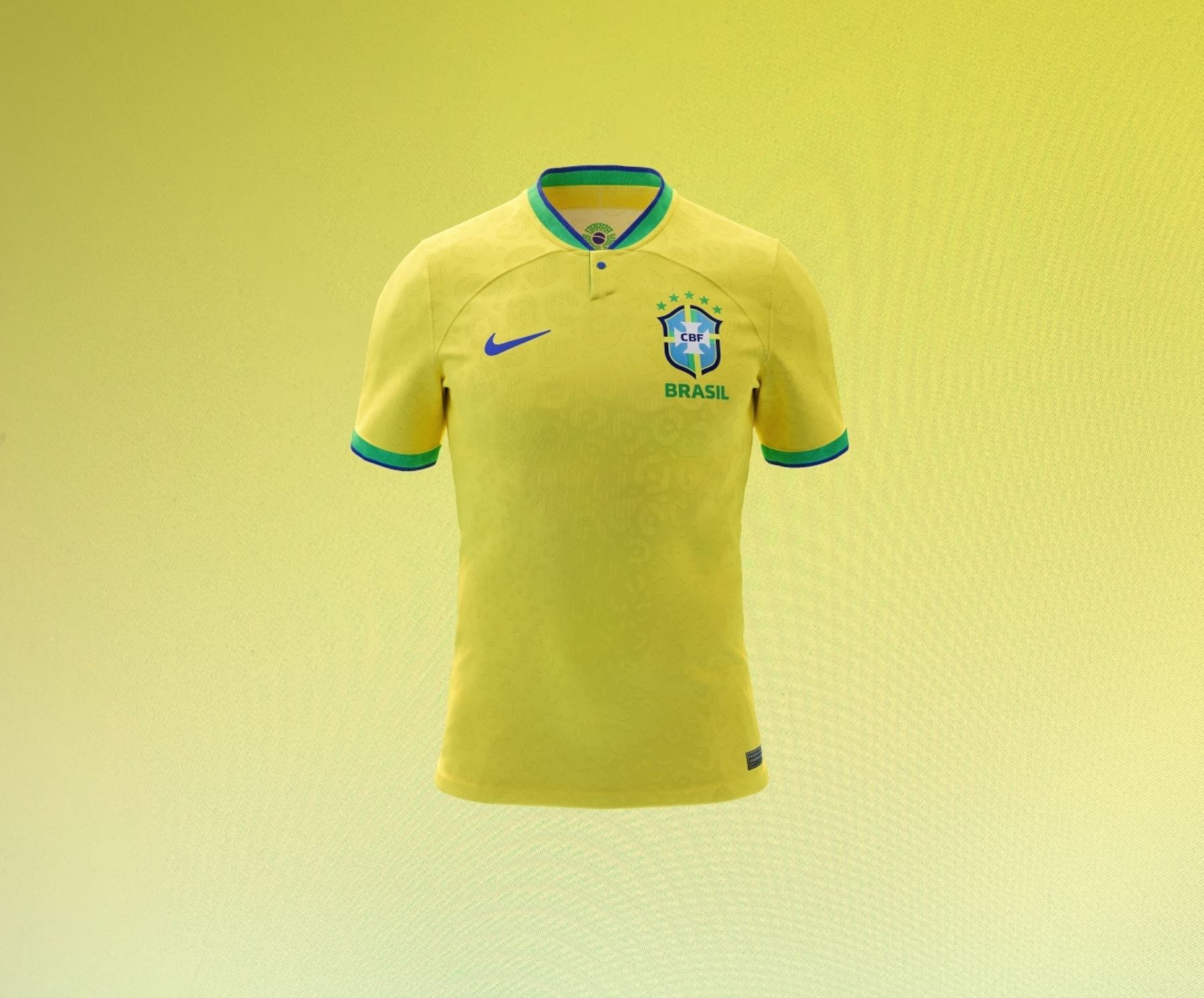 La selección de Brasil presentó su camiseta con el que afrontará el Mundial Catar 2022