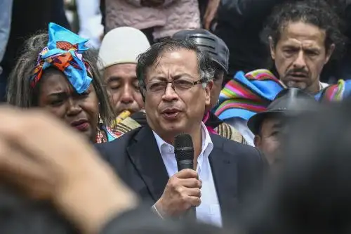 Gustavo Petro, presidente de Colombia, en imagen de archivo (agosto de 2022). Foto: AFP