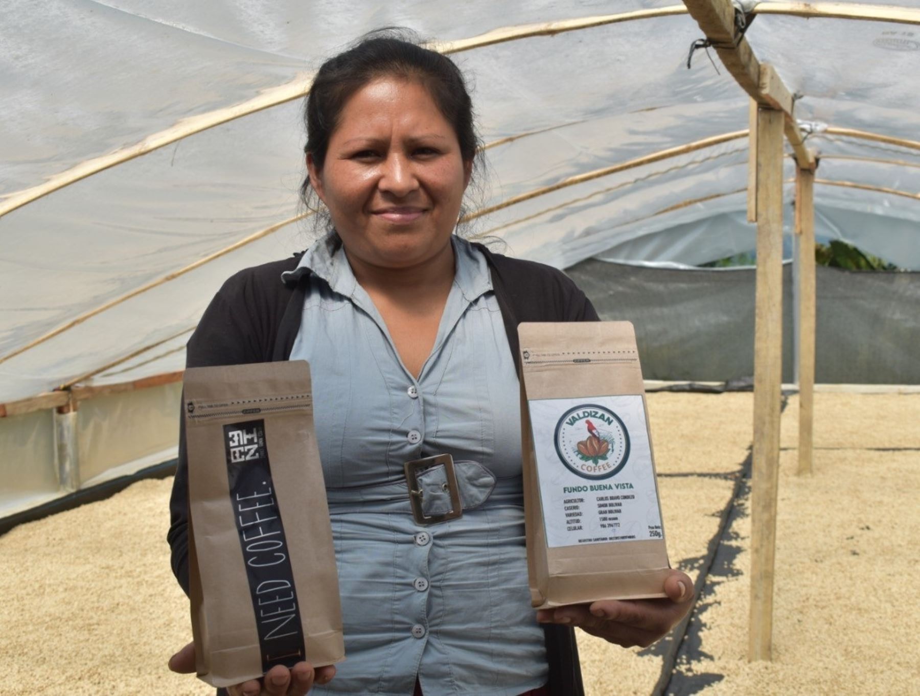 Conoce a Margarita Zambrano, la ingeniosa emprendedora de café orgánico de Huánuco que logró sacar adelante su iniciativa gracias a la subvención económica que otorga el programa Juntos. ANDINA/Difusión