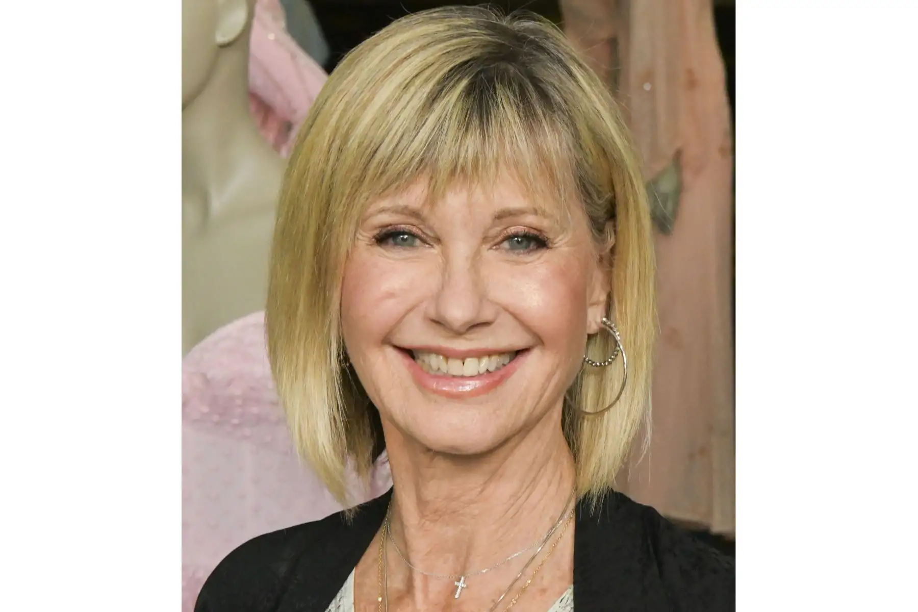 Olivia Newton-John asiste a la recepción VIP para el próximo evento de subasta "Property of Olivia Newton-John" en Juliens Auctions, en Beverly Hills, California.
Foto: AFP Olivia Newton-John asiste a la recepción VIP para el próximo evento de subasta "Property of Olivia Newton-John" en Juliens Auctions, en Beverly Hills, California.
Foto: AFP