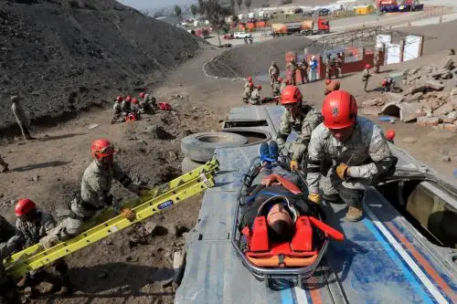 Primera Brigada Multipropósito del Ejército, denominada Mariscal del Perú Eloy Gaspar Ureta Montehermoso. Foto: Mindef