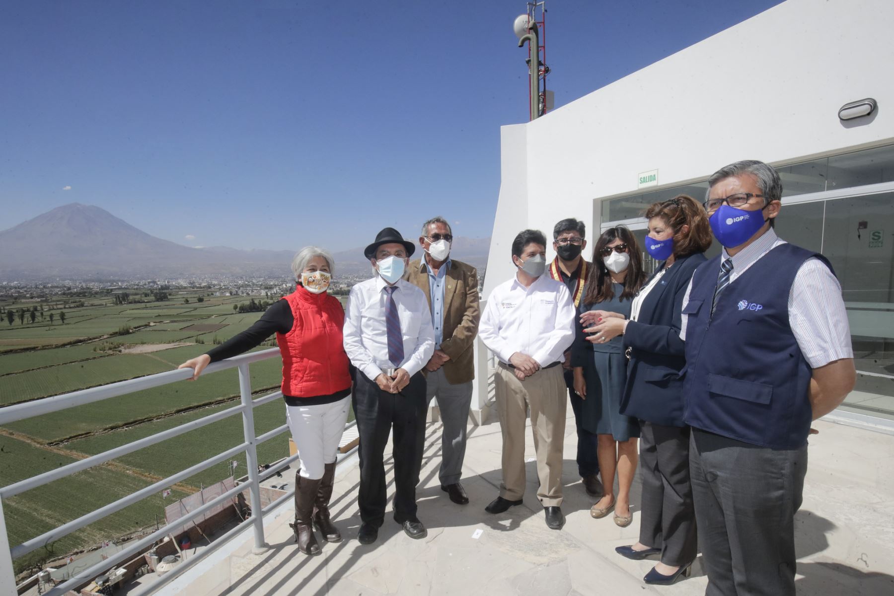 Presidente Pedro Castillo inaugura el Observatorio Vulcanológico del Sur en el distrito de Sachaca, región Arequipa.
Foto: ANDINA/Prensa Presidencia