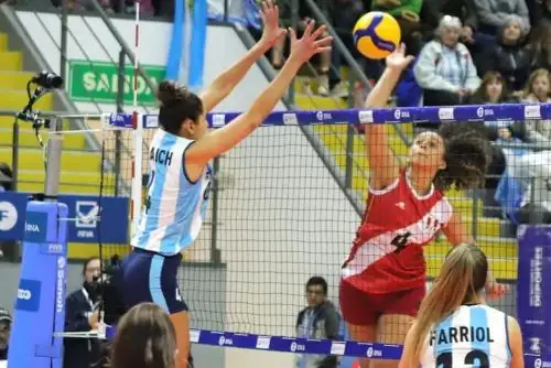 Si Colombia gana a Perú, las locales ya se asegurarán un lugar en los Panamericanos. Foto: Federación peruana de voleibol