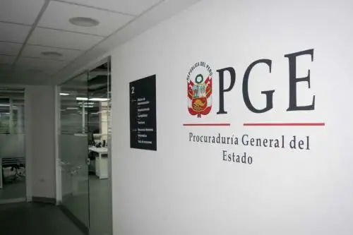 Sede de la Procuraduría General del Estado. Foto: ANDINA/difusión.