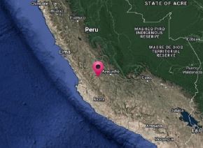 Región Huancavelica fue remecida esta madrugada por temblor de magnitud 4.8, informó el IGP.