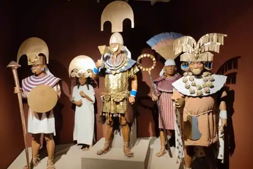 ¡El Señor de Sipán en Lima! Parque de las Leyendas exhibe impresionante réplica. Foto: ANDINA.