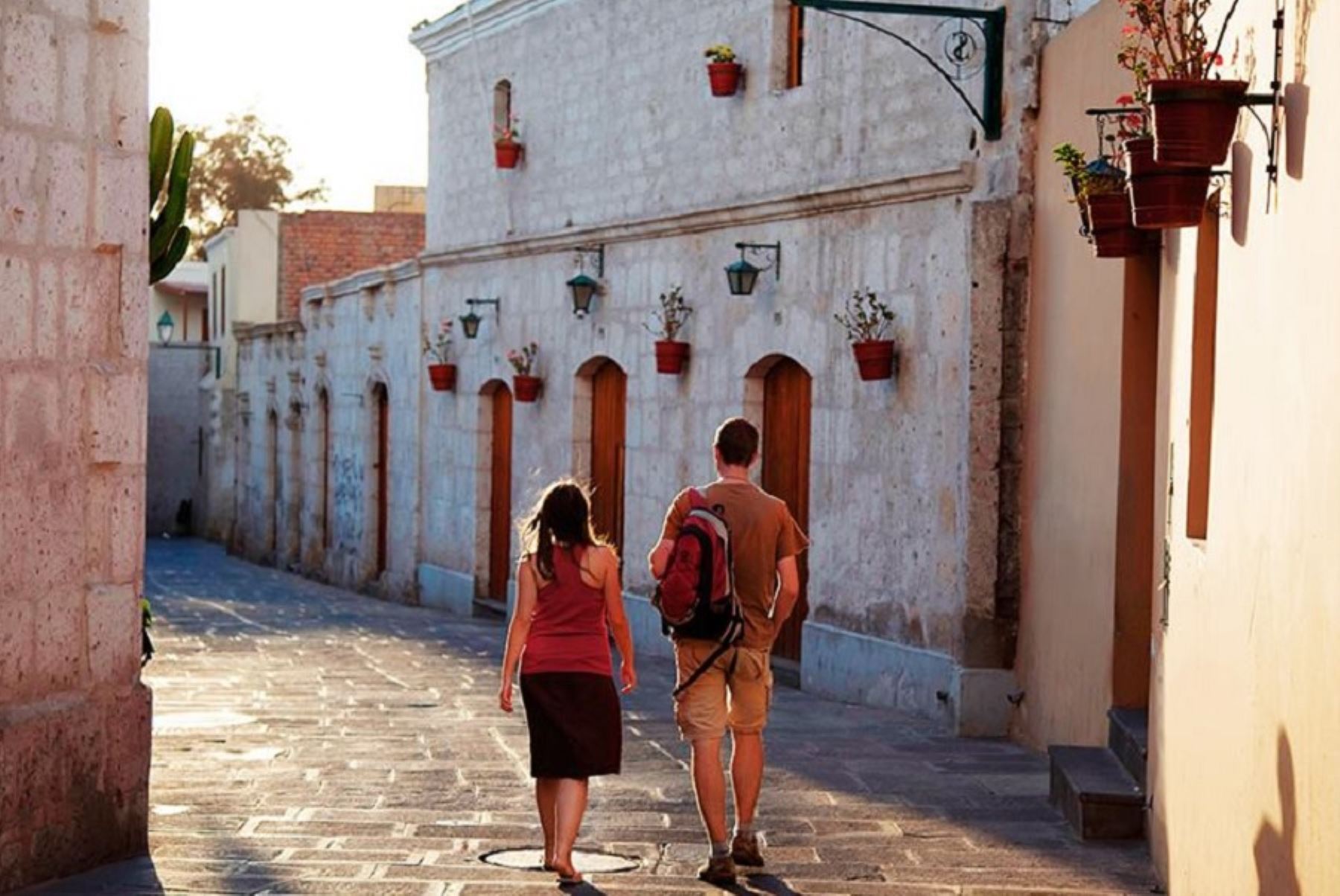 Barrio de San Lázaro, el más antiguo y emblemático de la ciudad de Arequipa, uno de sus atractivos turísticos que pueden visitarse completamente gratis.