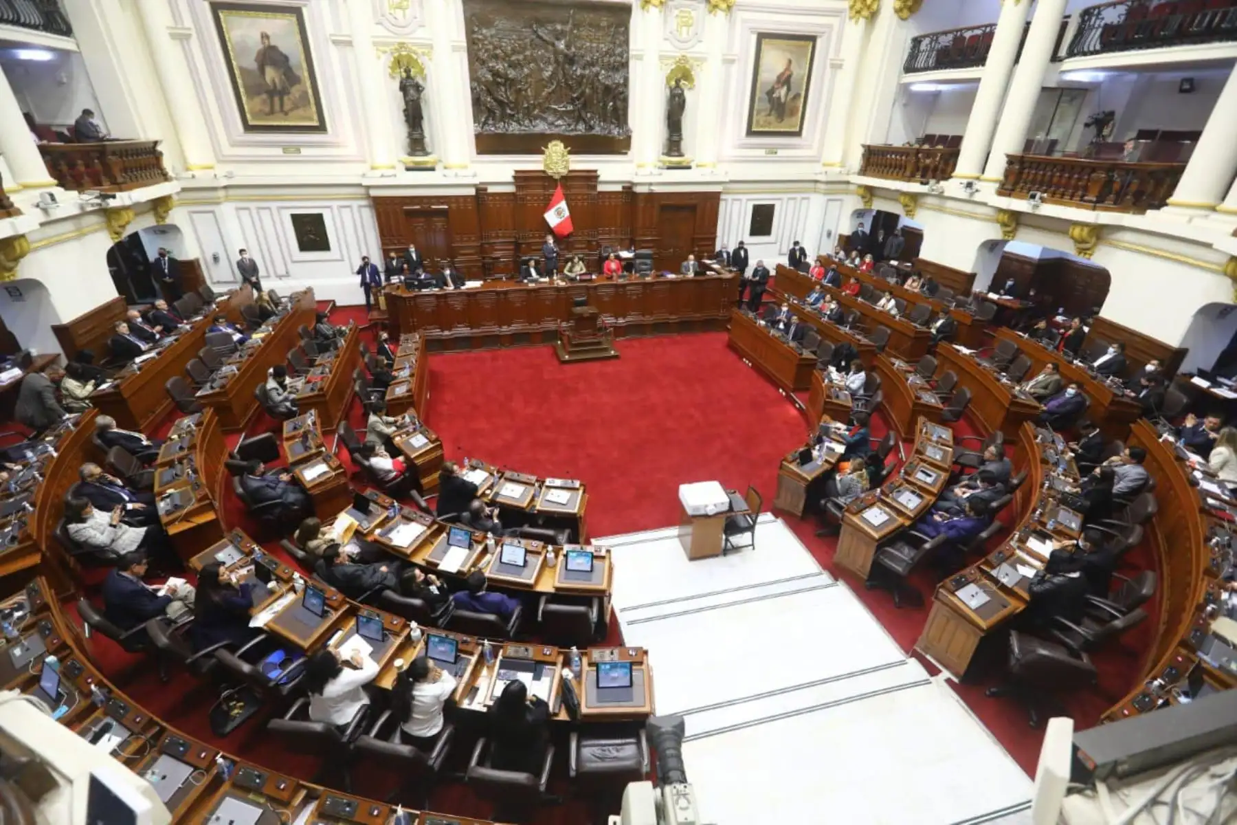 Hemiciclo del Congreso de la República. ANDINA/Difusión