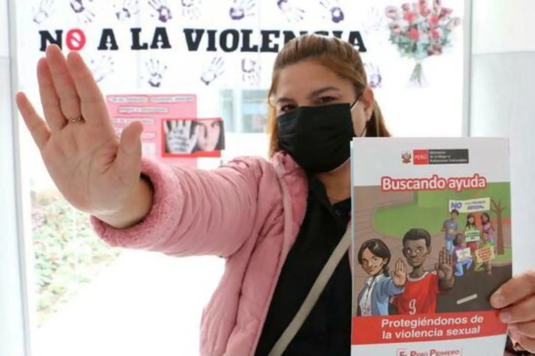 No a la violencia contra la mujer. Foto: ANDINA/Difusión