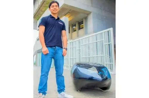 Conoce a David Tenorio, el líder del equipo KON Team que diseñó el primer auto ecológico en el Perú.