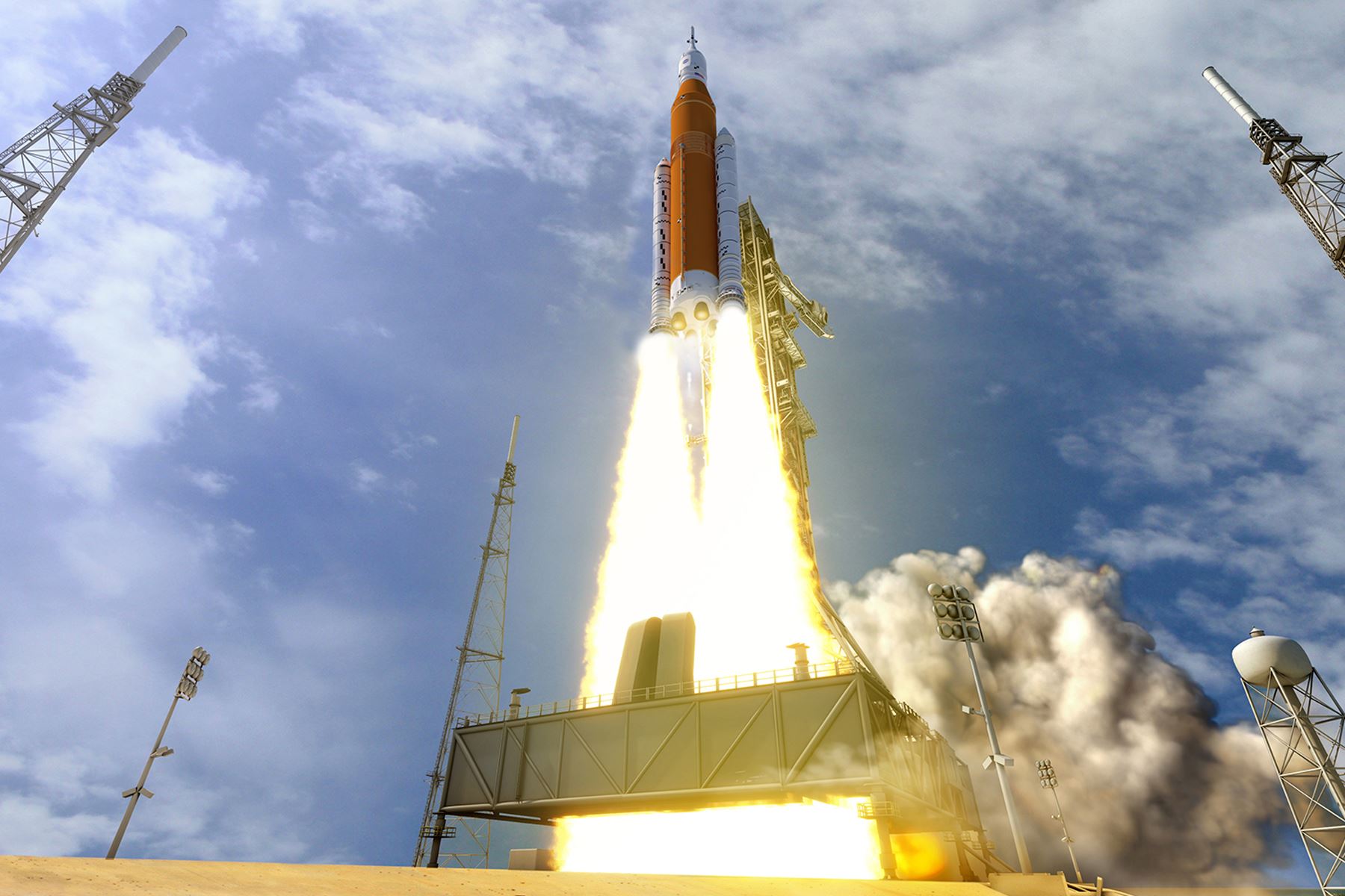 Misión Artemis I de la NASA busca allanar el camino para las próximas operaciones a la Luna y Marte. Foto: NASA