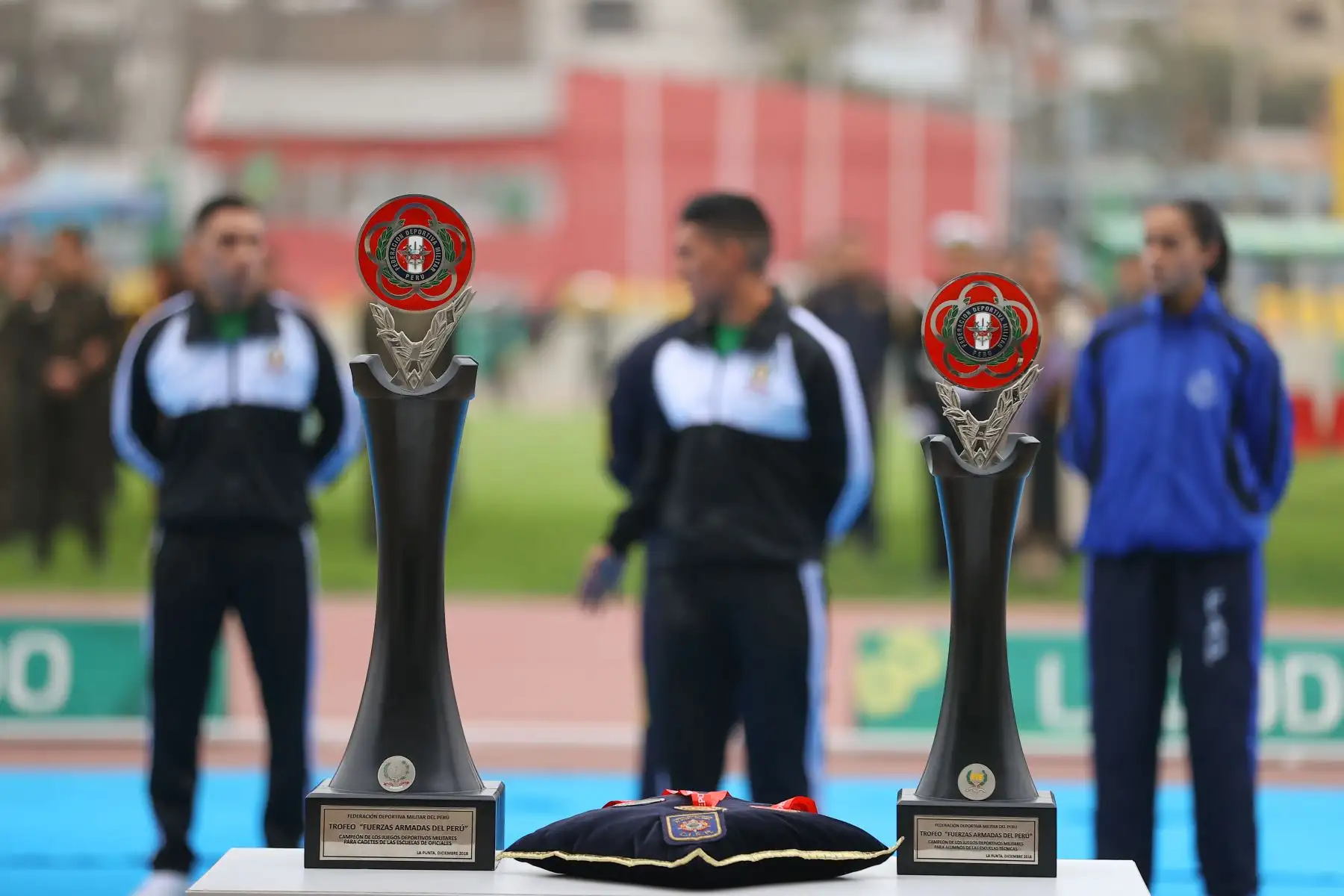 El ministro Defensa, José Luis Gavidia Arrascue, presidió la Ceremonia de Inauguración de los Juegos Deportivos Militares 2022, en el estadio de la Villa Deportiva Nacional (Videna), ubicado en el distrito de San Luis, donde participaron más de 3000 deportistas de las Fuerzas Armadas en distintas disciplinas deportivas olímpicas.
Foto: ANDINA/Andrés Valle