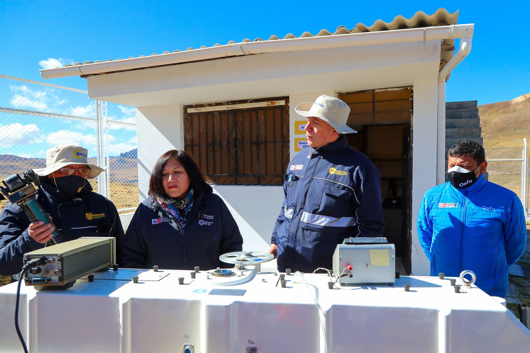 Inauguran primer Observatorio de Vigilancia Atmosférica Global del país y Latinoamérica en Junín.
Foto: Ministerio del Ambiente