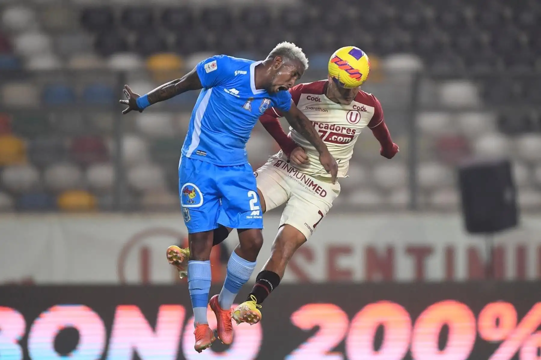 Universitario enfrenta a Binacional por la fecha 7 del Torneo Clausura de la Liga 1, en el Estadio Monumental. Foto: Liga 1
