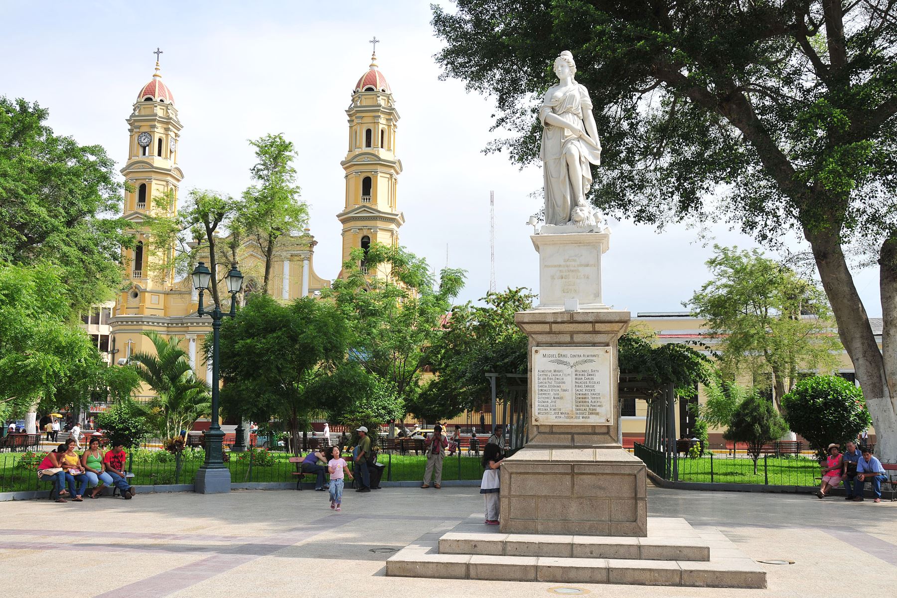 Plaza de Armas de Piura.
Foto: PROMPERU
