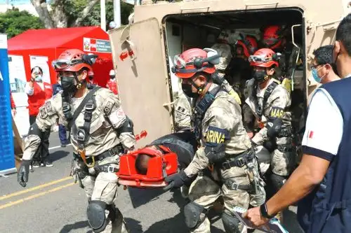 Simulacro Nacional Multipeligro. Foto: ANDINA/archivo.