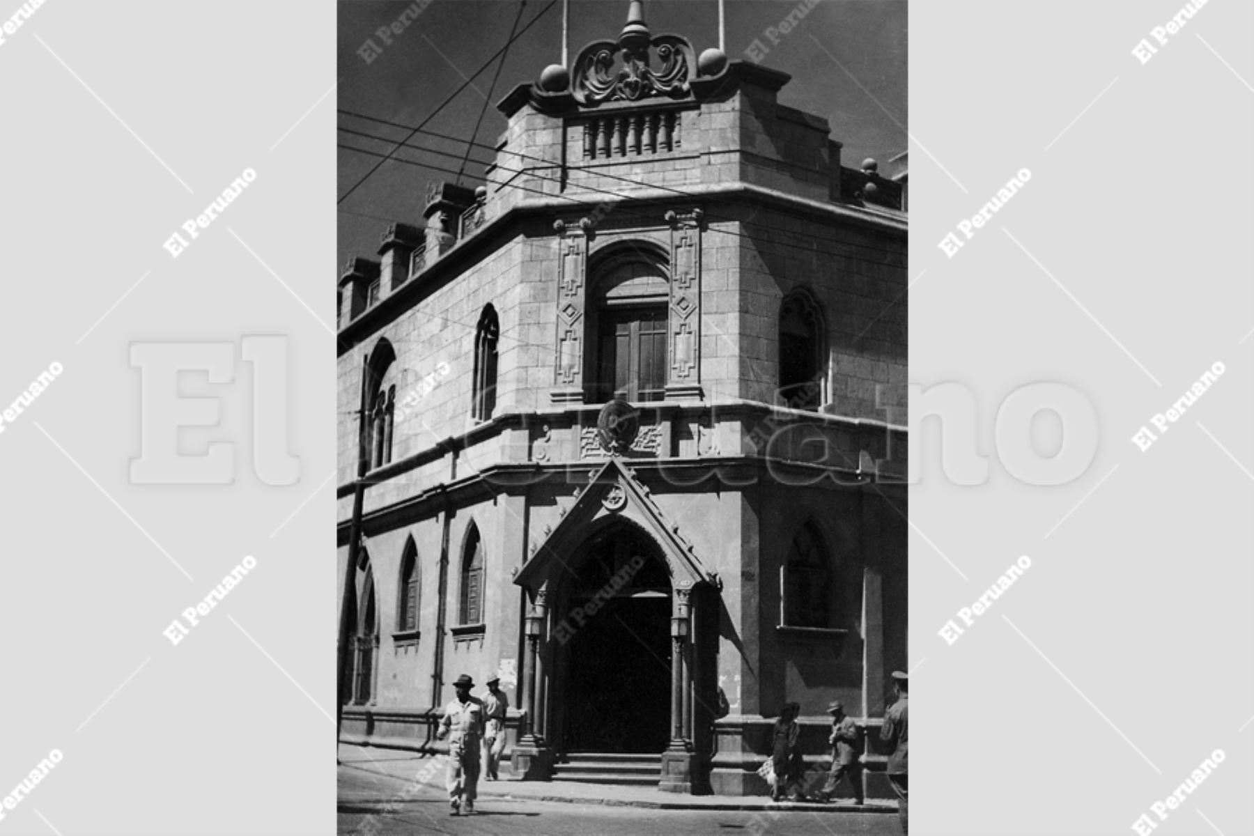 Arequipa - 1952 / Palacio Arzobispal de Arequipa.
Foto: Archivo Histórico / El Peruano