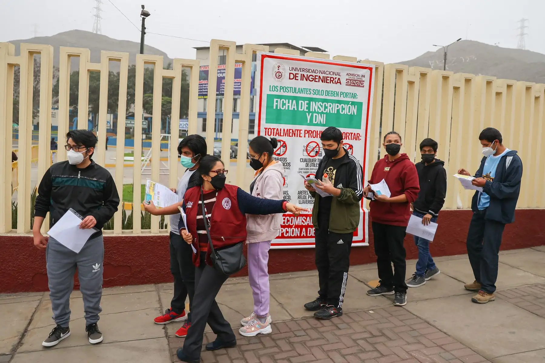 Un total de 4,062 postulantes se han inscrito para participar en el examen de admisión presencial 2022-II que la Universidad Nacional de Ingeniería (UNI).
Foto: ANDINA/Andrés Valle