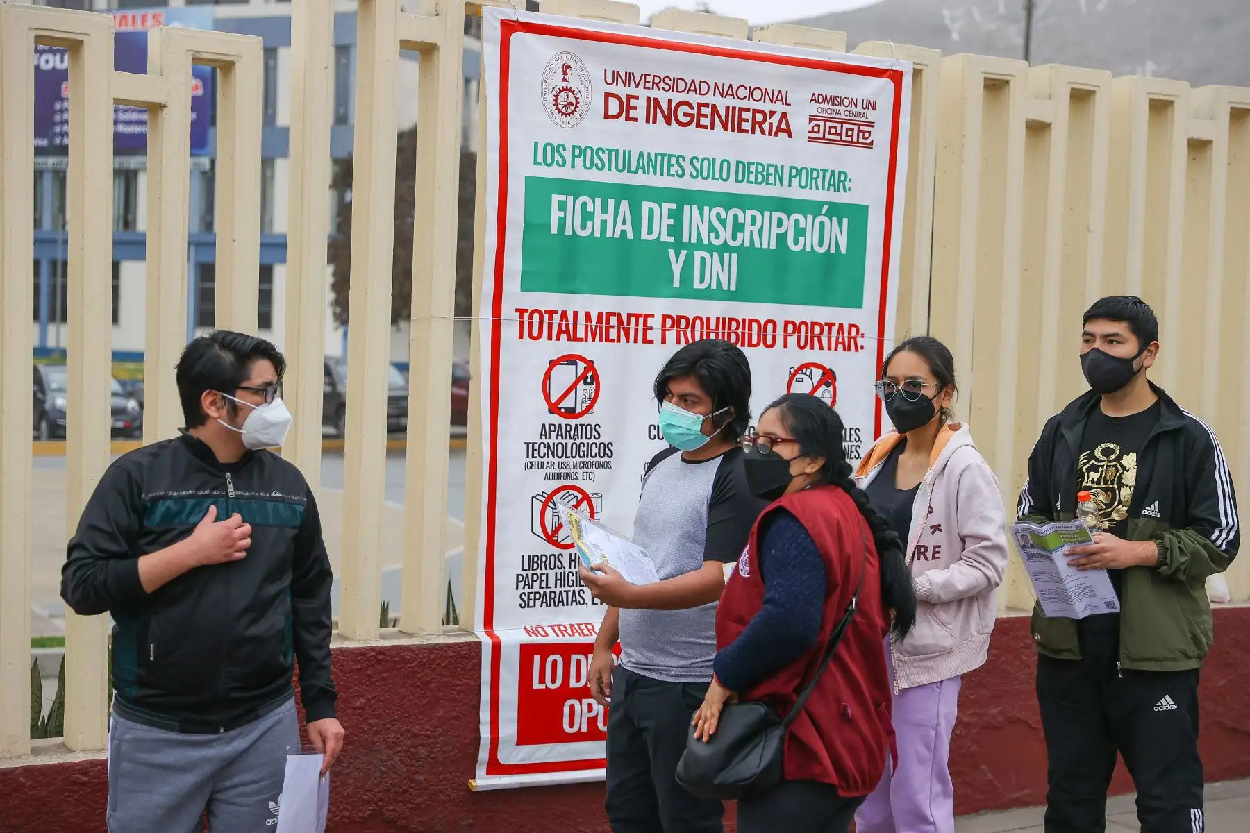 Un total de 4,062 postulantes se han inscrito para participar en el examen de admisión presencial 2022-II que la Universidad Nacional de Ingeniería (UNI).
Foto: ANDINA/Andrés Valle