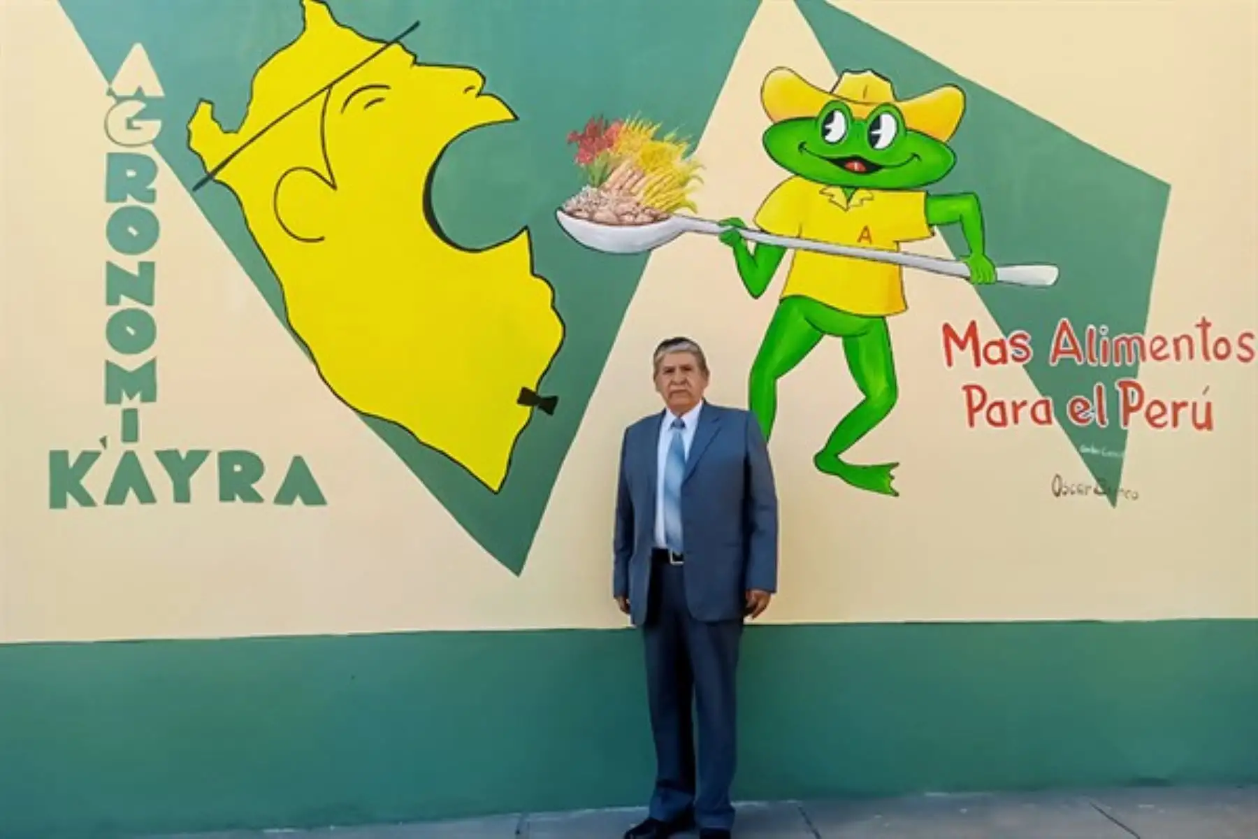 Ingeniero agrónomo, Pompeyo Cosio Cuentas, es profesor principal de la Facultad de Agronomía y Zootecnia de la UNSAAC e investigador del Centro de Investigación de Cultivos Andinos (CICA).  ANDINA/  CICA