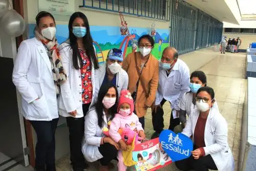 EsSalud: extirpan tumor maligno a niña de 3 años para salvarle la vida. Foto: ANDINA/Difusión.