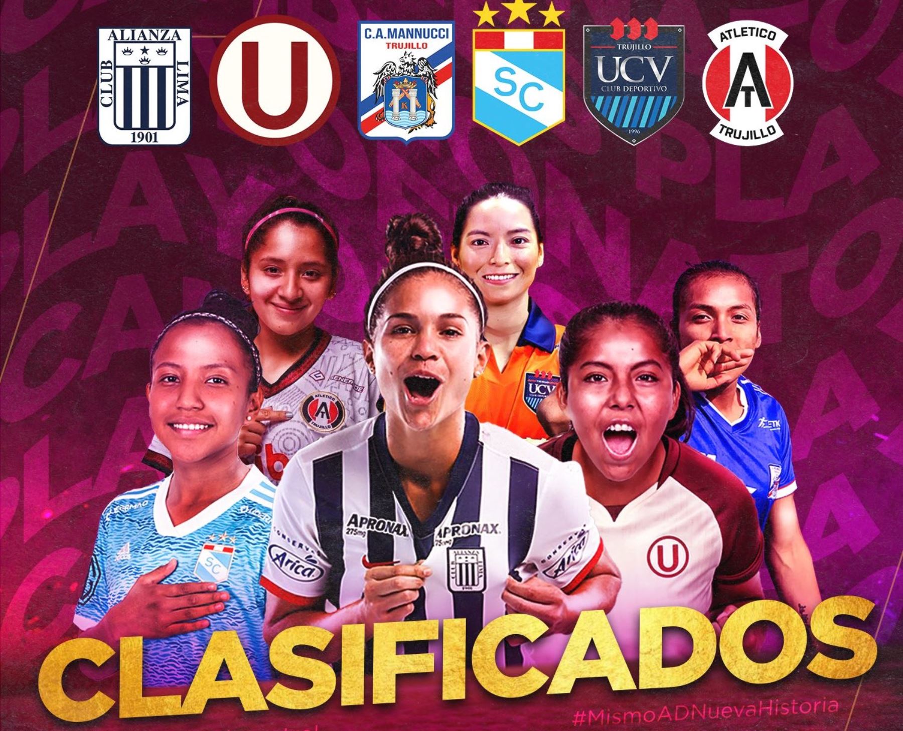 Seis equipos pugnarán por el título nacional de la Liga Femenina de Fútbol 2022