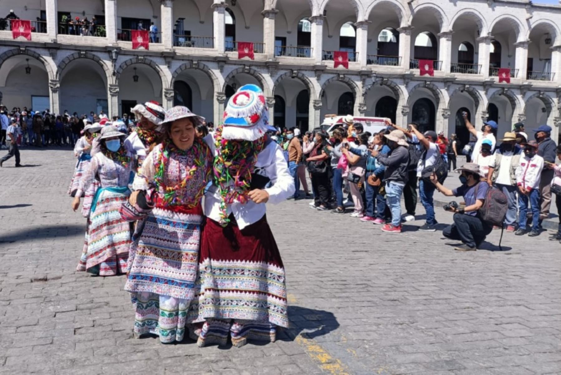 El wititi es una danza emblemática de Arequipa, reconocida como Patrimonio Inmaterial de la Humanidad por la Unesco. ANDINA/Difusión