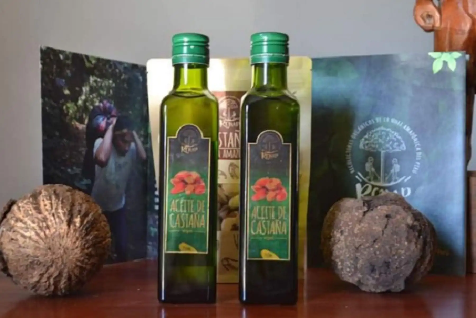 Madre de Dios participa con las empresas de las cadenas productivas de cacao, copoazú (cacao blanco), castaña, ajíes amazónicos, madera, turismo, artesanía y más.