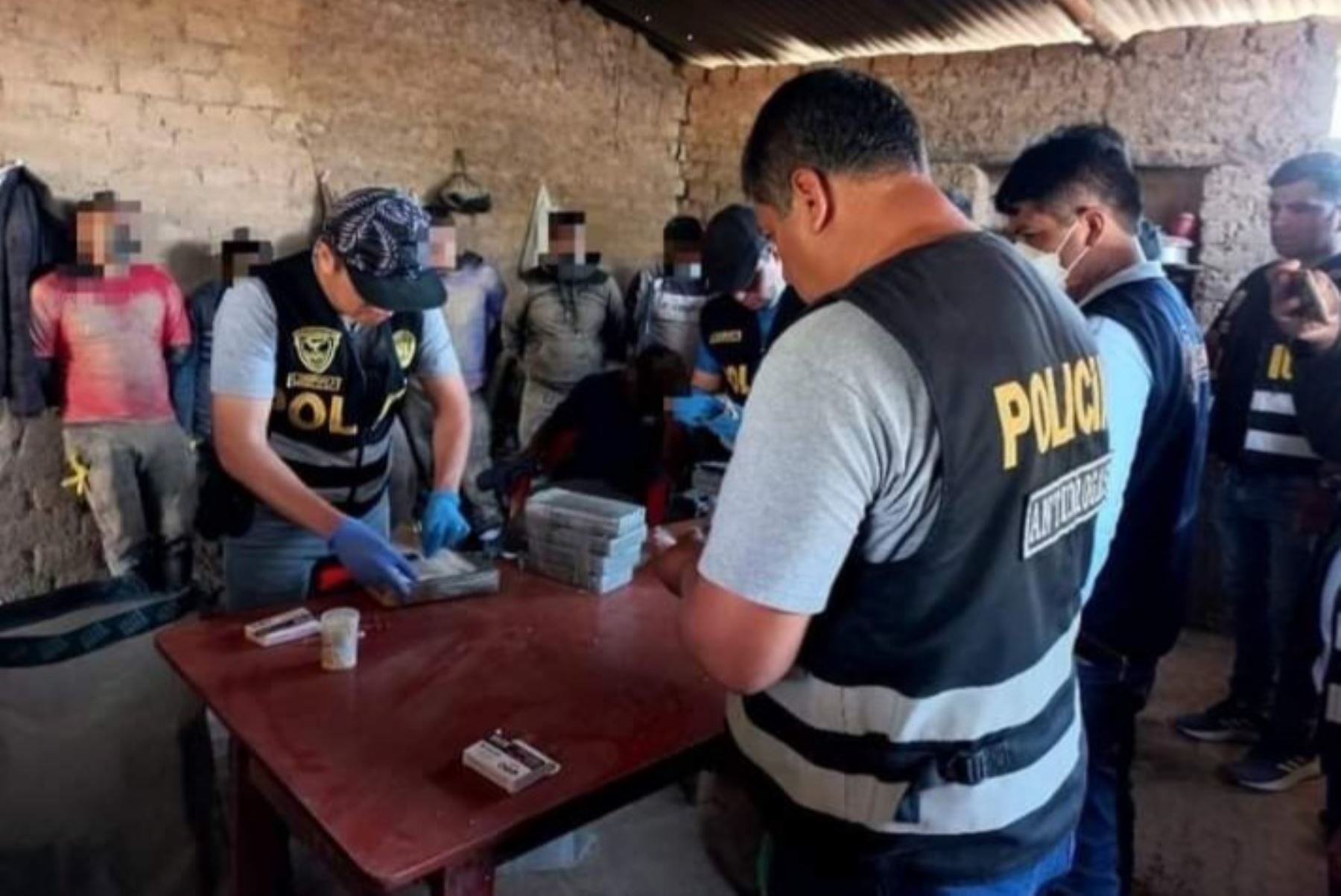 Intervención policial en Lambayeque desarticuló una banda dedicada al tráfico ilícito de drogas. Foto: ANDINA/Difusión