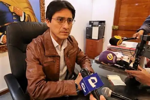 Gobernador regional de Cusco, Jean Paul Benavente, se pronunció sobre la situación política del país. Foto: Gobierno Regional de Cusco.