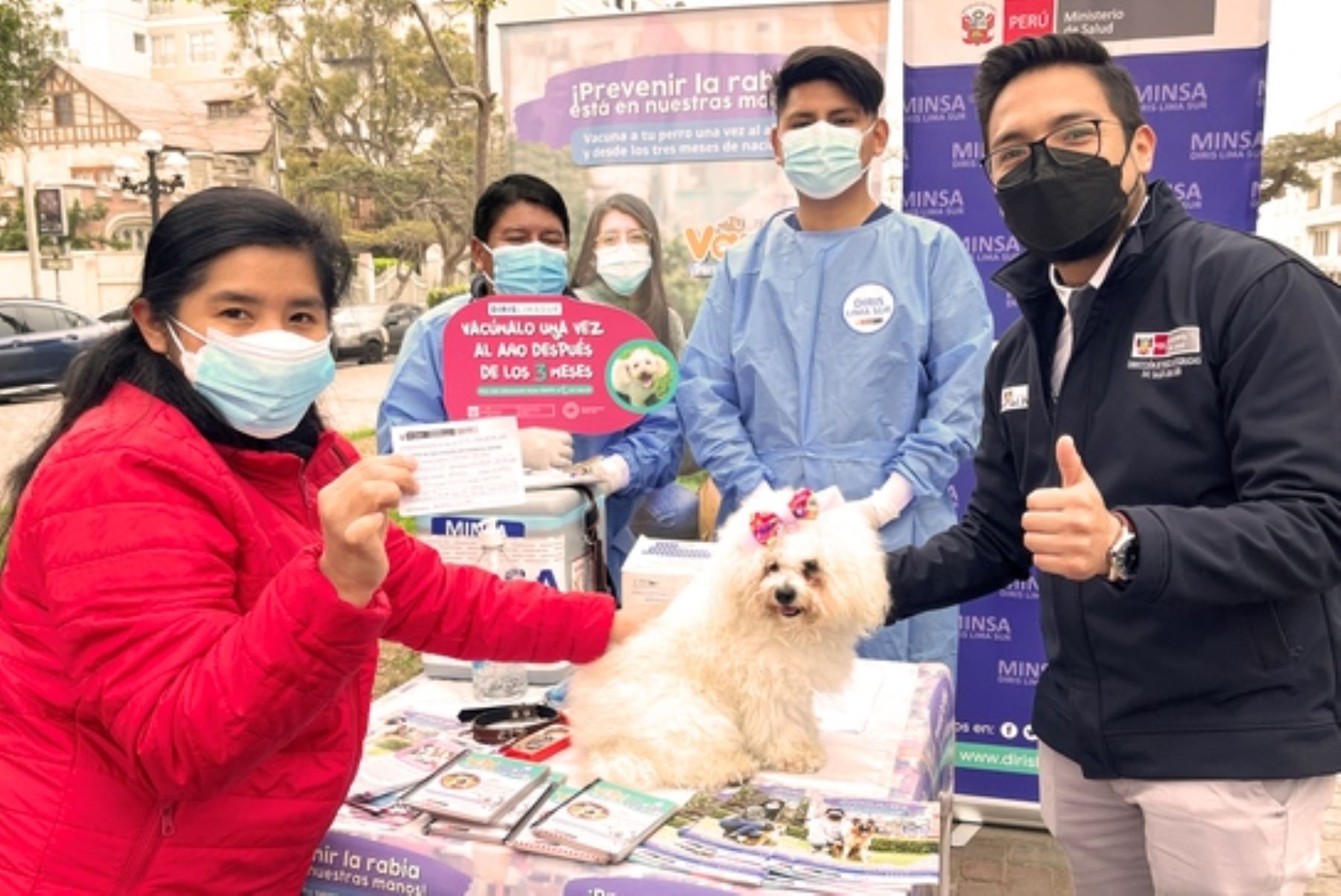 Más de 220,000 canes serán vacunados contra la rabia en distritos de Lima Sur