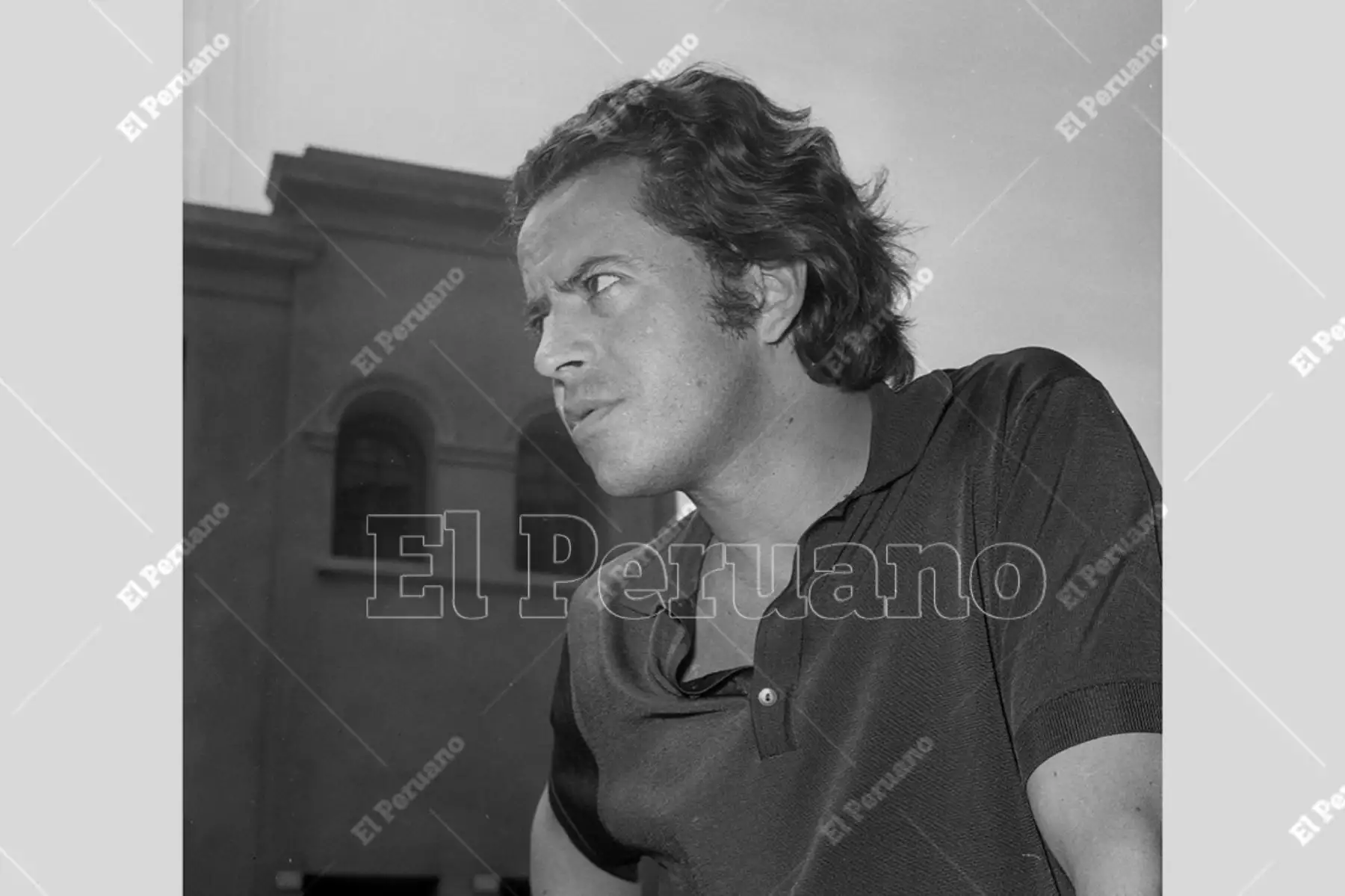 Lima - 8 abril 1975 / Entrevista al poeta César Calvo, autor de Poemas bajo tierra y Pedestal para nadie. Foto: Archivo Histórico de El Peruano / Virgilio Molero
