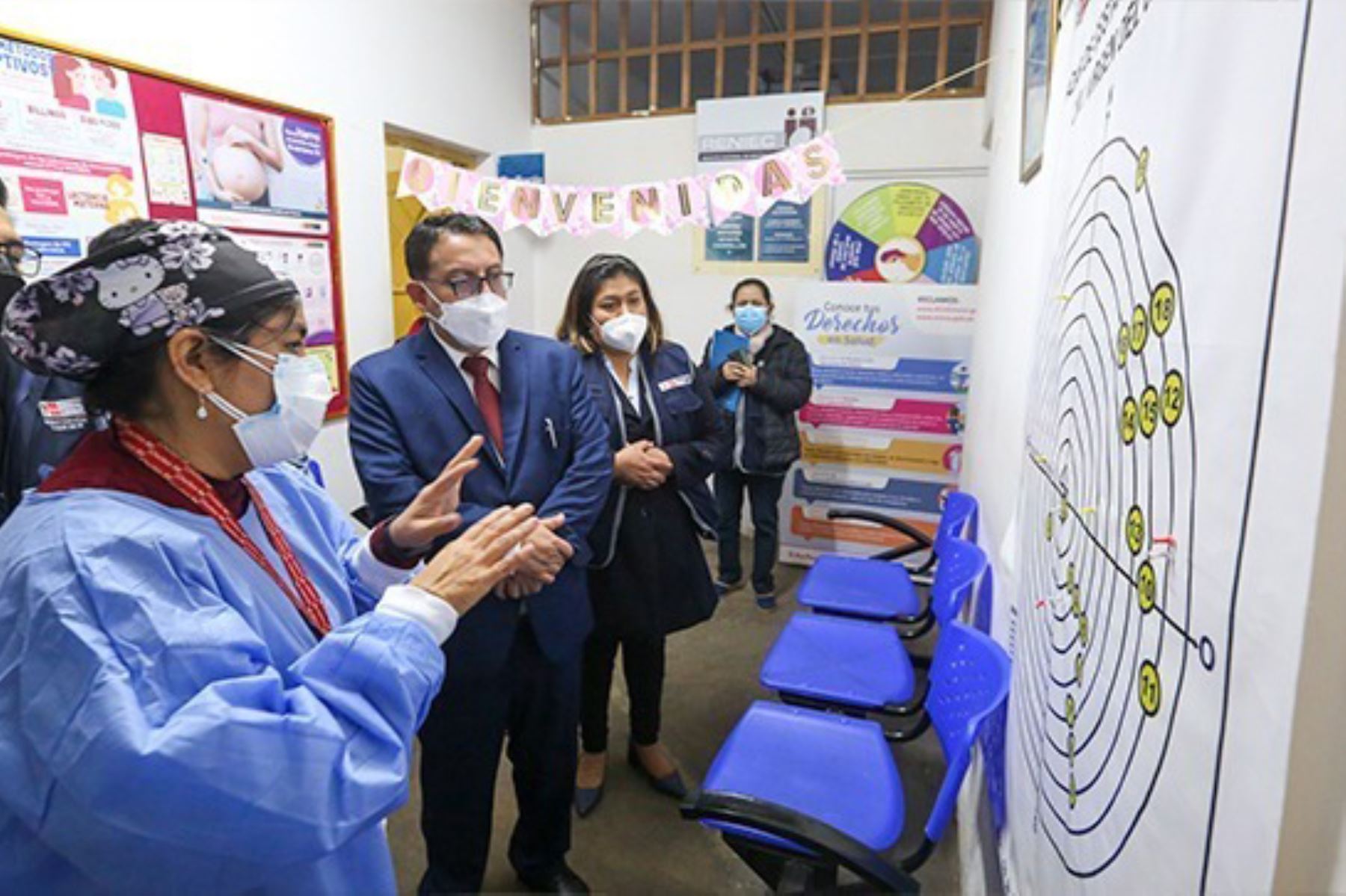 Viceministro de Salud Pública, Joel Candia en establecimientos de Salud  en Lima Sur: Foto: ANDINA/Difusión