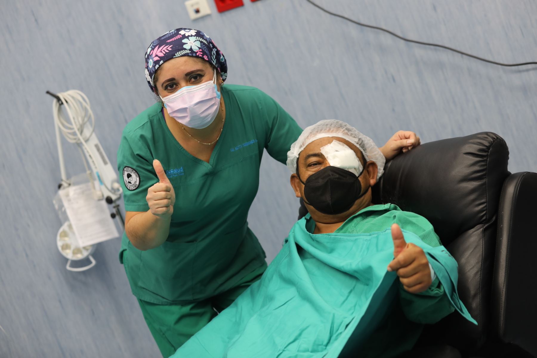 Seguro Social operó a 191 pacientes con cataratas en inicio de desembalse Volver a Ver. Foto: EsSalud