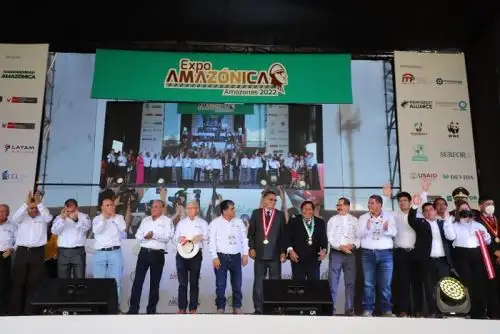 ExpoAmazónica contó con la participación de los gobernadores regionales de Loreto, Madre de Dios, San Martín, Huánuco, Ucayali  y Ayacucho.