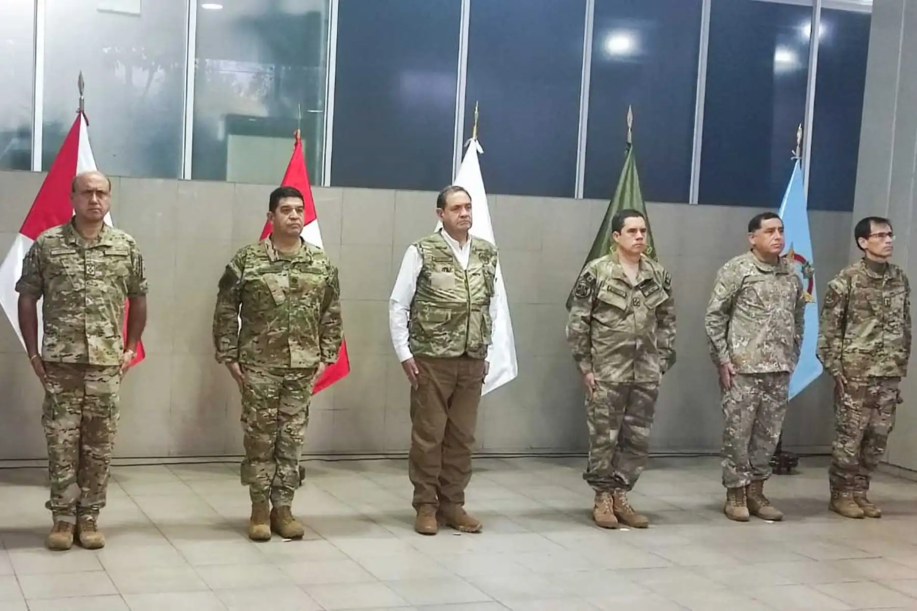 Reconocimiento a los valerosos miembros de las Fuerzas Armadas que participaron en la operación “Patriota”, que asestó un duro golpe a los remanentes de la organización terrorista Sendero Luminoso en la jurisdicción del valle de los ríos Apurímac, Ene y Mantaro (Vraem). Foto: ANDINA/ Héctor Vinces