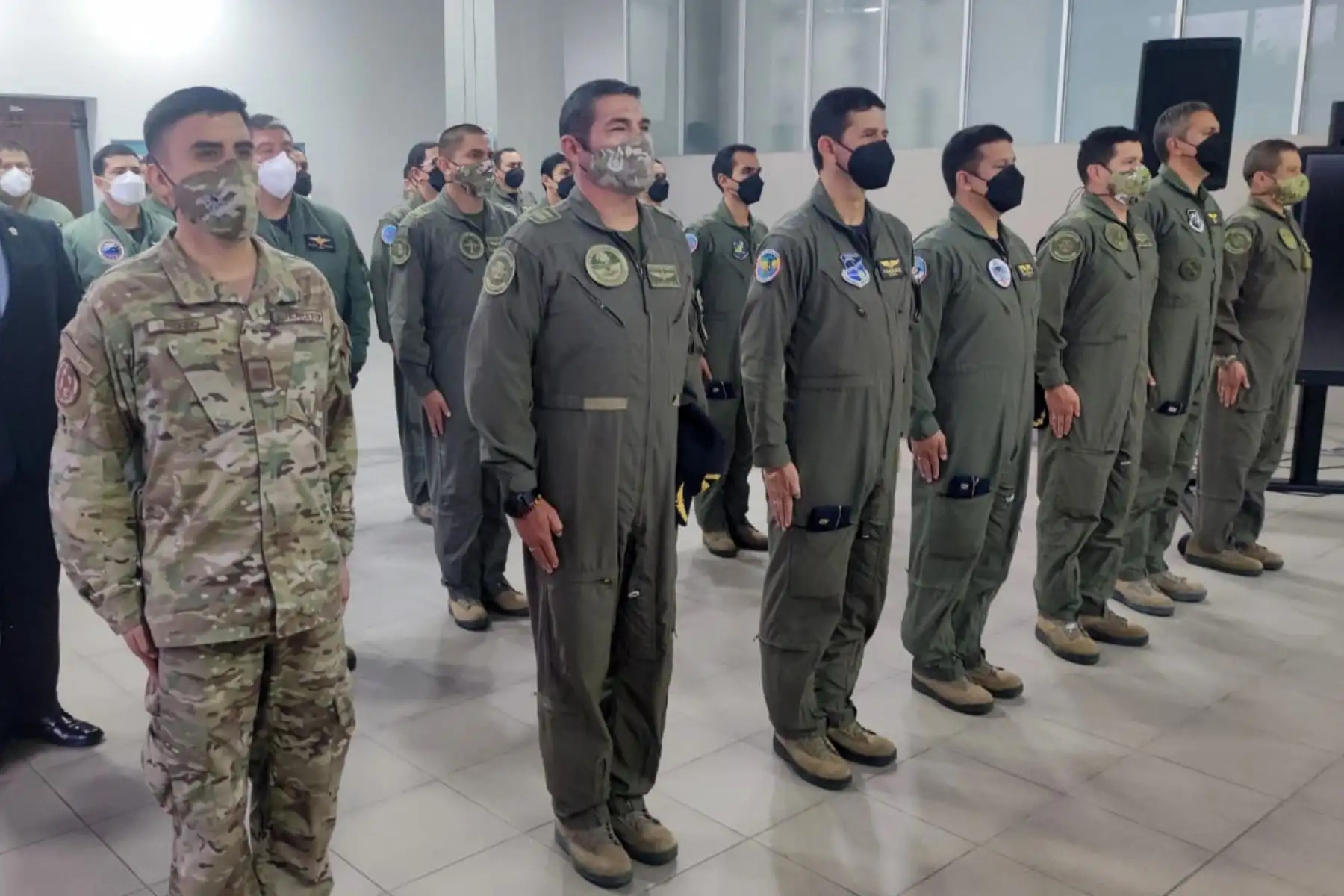 Reconocimiento a los valerosos miembros de las Fuerzas Armadas que participaron en la operación “Patriota”, que asestó un duro golpe a los remanentes de la organización terrorista Sendero Luminoso en la jurisdicción del valle de los ríos Apurímac, Ene y Mantaro (Vraem). Foto: ANDINA/ Héctor Vinces
