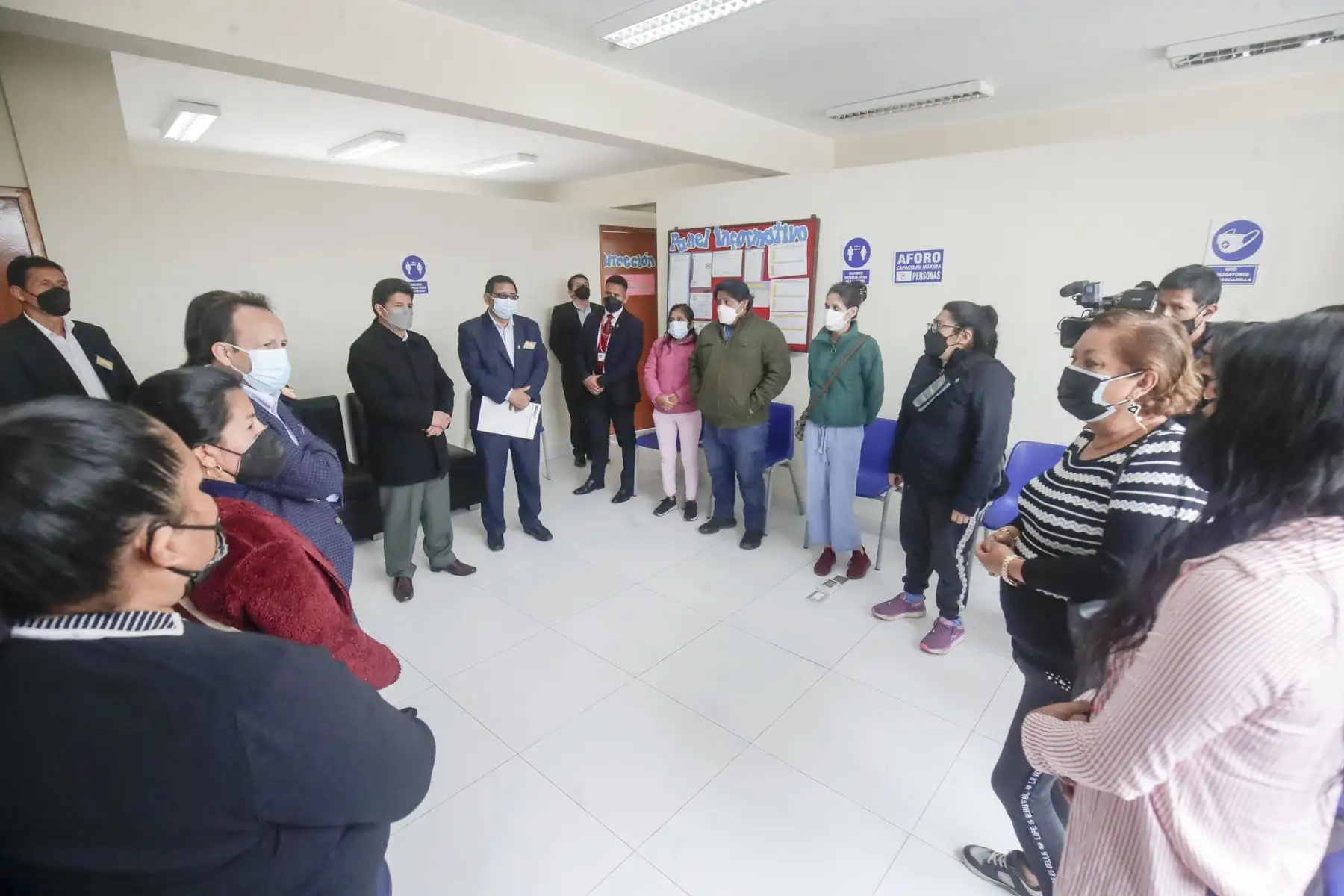 En el marco de las celebraciones por el Día del Niño, que se realiza este 21 de agosto, el presidente de la República, Pedro Castillo Terrones, supervisó el desarrollo de clases de los alumnos del Centro de Educación Básica Especial (CEBE) “Hipólito Unanue” en el Agustino. Foto: ANDINA/ Prensa Presidencia