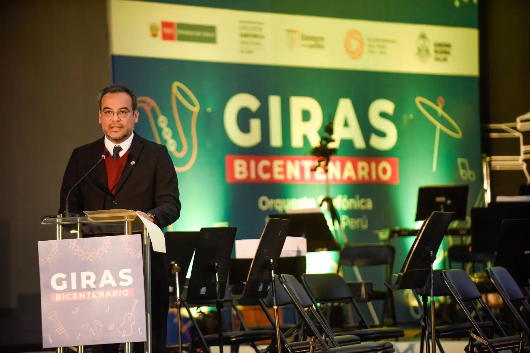 Participaron de la ceremonia de inauguración la Viceministra de Patrimonio Cultural e Industrias Culturales del Ministerio de Cultura, Janie Gómez Guerrero, el Director Ejecutivo del Proyecto Especial Bicentenario, Hildebrando Castro Pozo Chávez y autoridades del Gobierno Regional del Callao.
Foto: Bicentenario Perú 2021