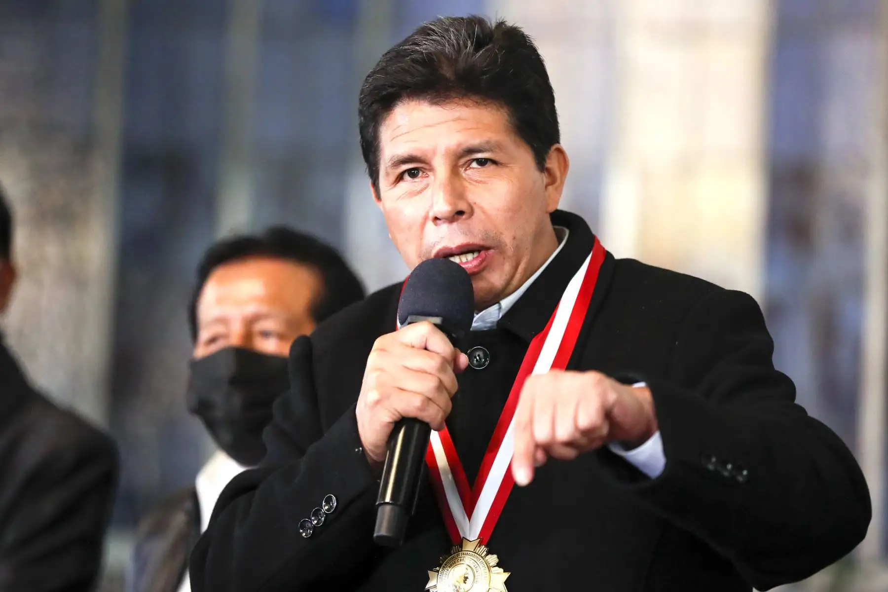Presidente de la República, Pedro Castillo, sostiene reunión con miembros de la Confederación de Trabajadores Estatales.
Foto: ANDINA/Prensa Presidencia