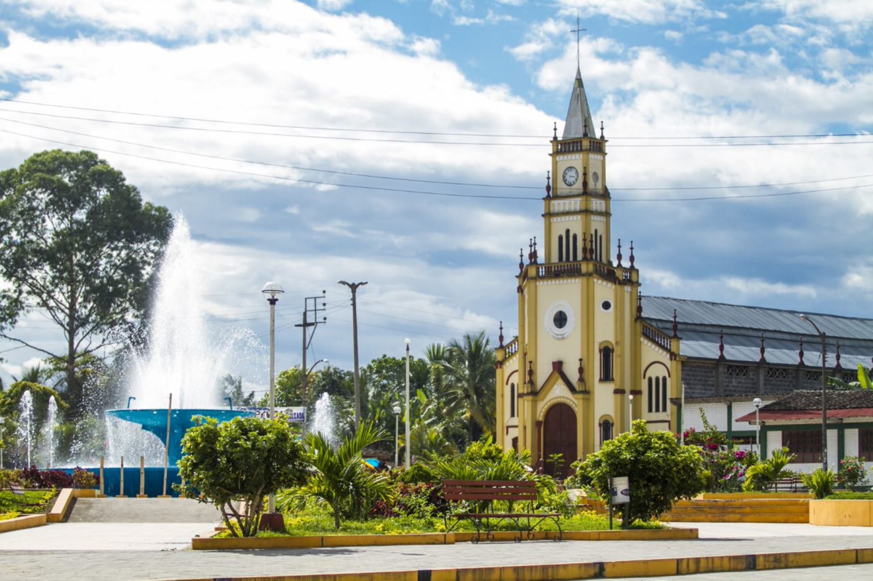 Plaza de Armas de Tarapoto. Foto: ANDINA/difusión.