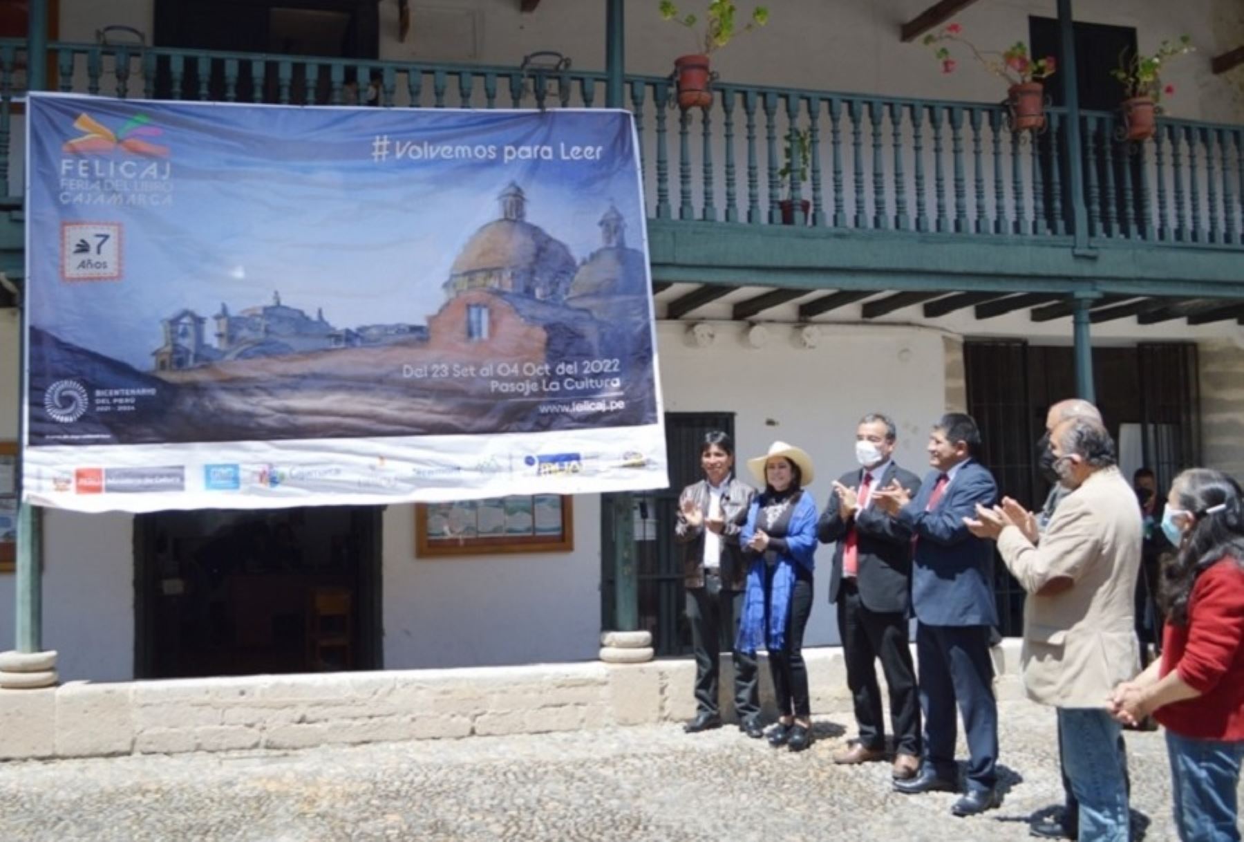 Cajamarca anunció la sétima edición de la Feria del Libro (Felicaj), que tiene como lema “Volvemos para leer” y se desarrollará del 23 de setiembre al 4 de octubre próximo en el pasaje de la Cultura del centro histórico de esta ciudad.