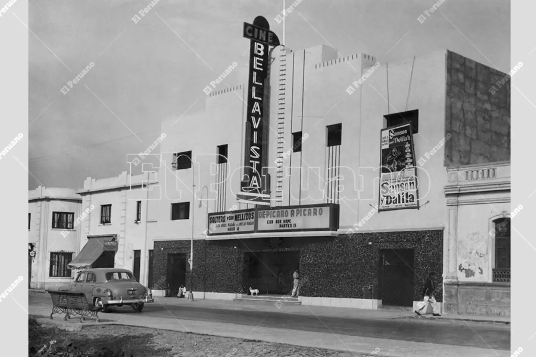 Callao - 1951 / Cine Teatro Bellavista. 
Foto: Archivo Histórico de El Peruano