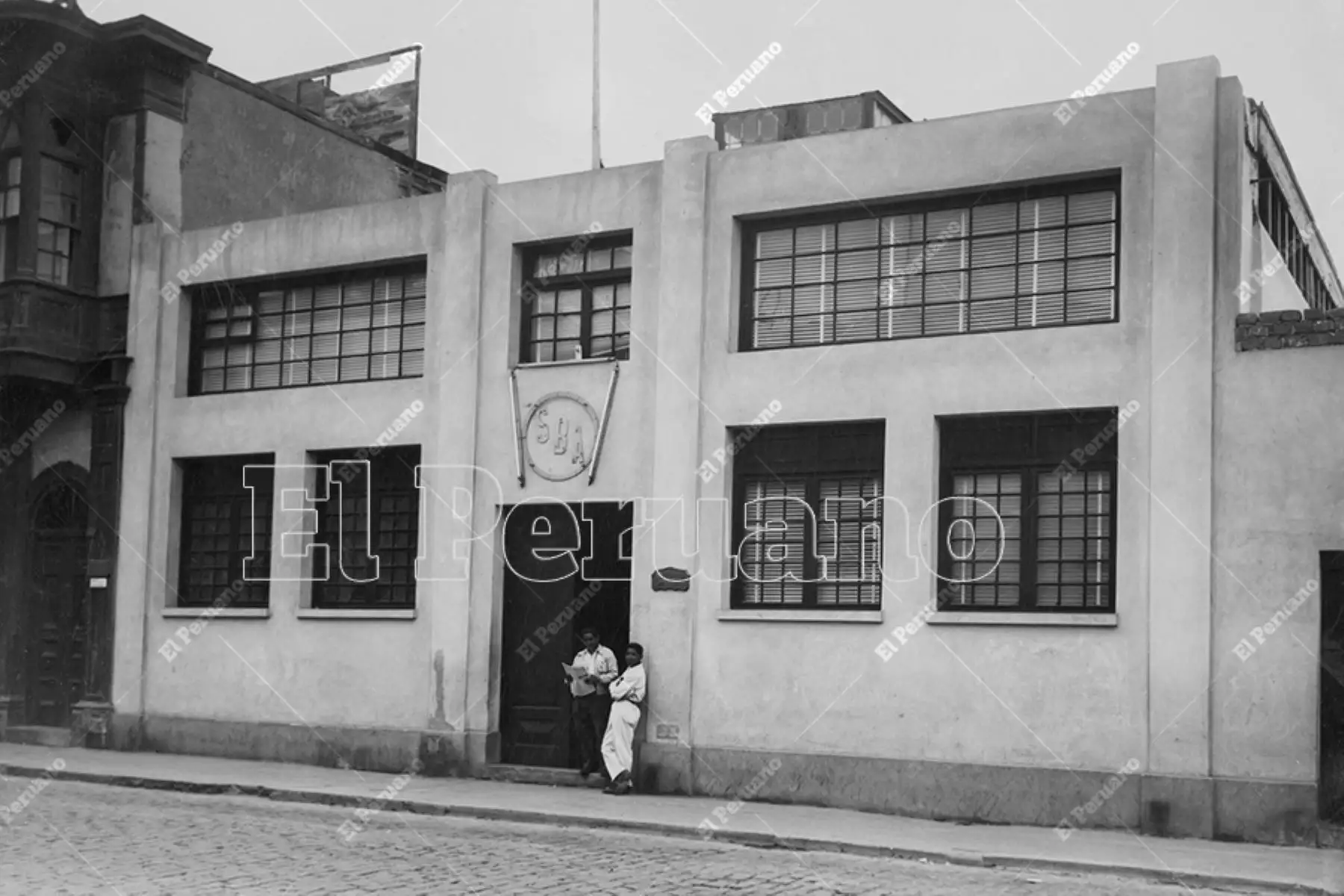 Callao - 1952 / Local del histórico club Sport Boys Association (SBA). 
Foto: Archivo Histórico de El Peruano