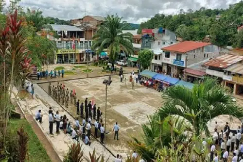 El Ejecutivo prorrogó el estado de emergencia por 60 días calendario, a partir de este domingo 23 de octubre, en la provincia de Condorcanqui del departamento de Amazonas, a fin de dar continuidad a las acciones que se ejecutan para combatir y neutralizar los actos vinculados a la minería y tala ilegales, además de delitos conexos. ANDINA/Difusión